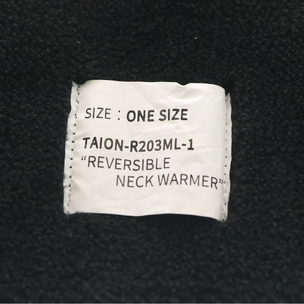 TAION(タイオン) ボア ネックウォーマー キルティング ネイビー R203ML-1