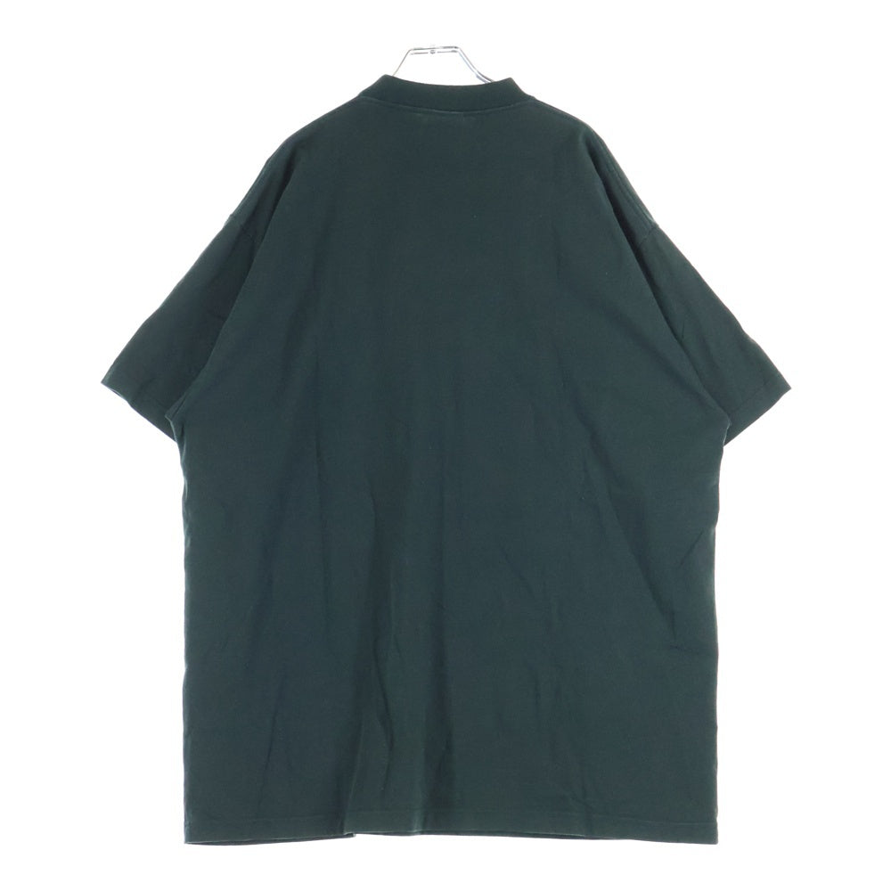 BALENCIAGA(バレンシアガ) 23SS ×adidas ×アディダス トレフォイルロゴ オーバーサイズTシャツ クルーネック半袖Tシャツカットソー グリーン 723976 TNVN8