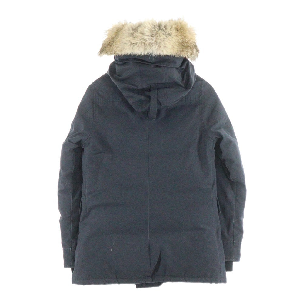 CANADA GOOSE(カナダグース) CHARLOTTE PARKA 2300JL シャーロットパーカー ジップアップ ファーフーデッド ダウンジャケット ブラック レディース