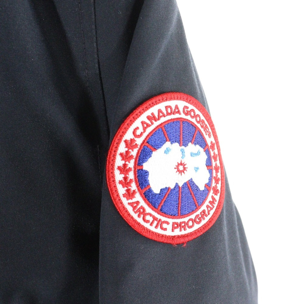 CANADA GOOSE(カナダグース) CHARLOTTE PARKA 2300JL シャーロットパーカー ジップアップ ファーフーデッド ダウンジャケット ブラック レディース