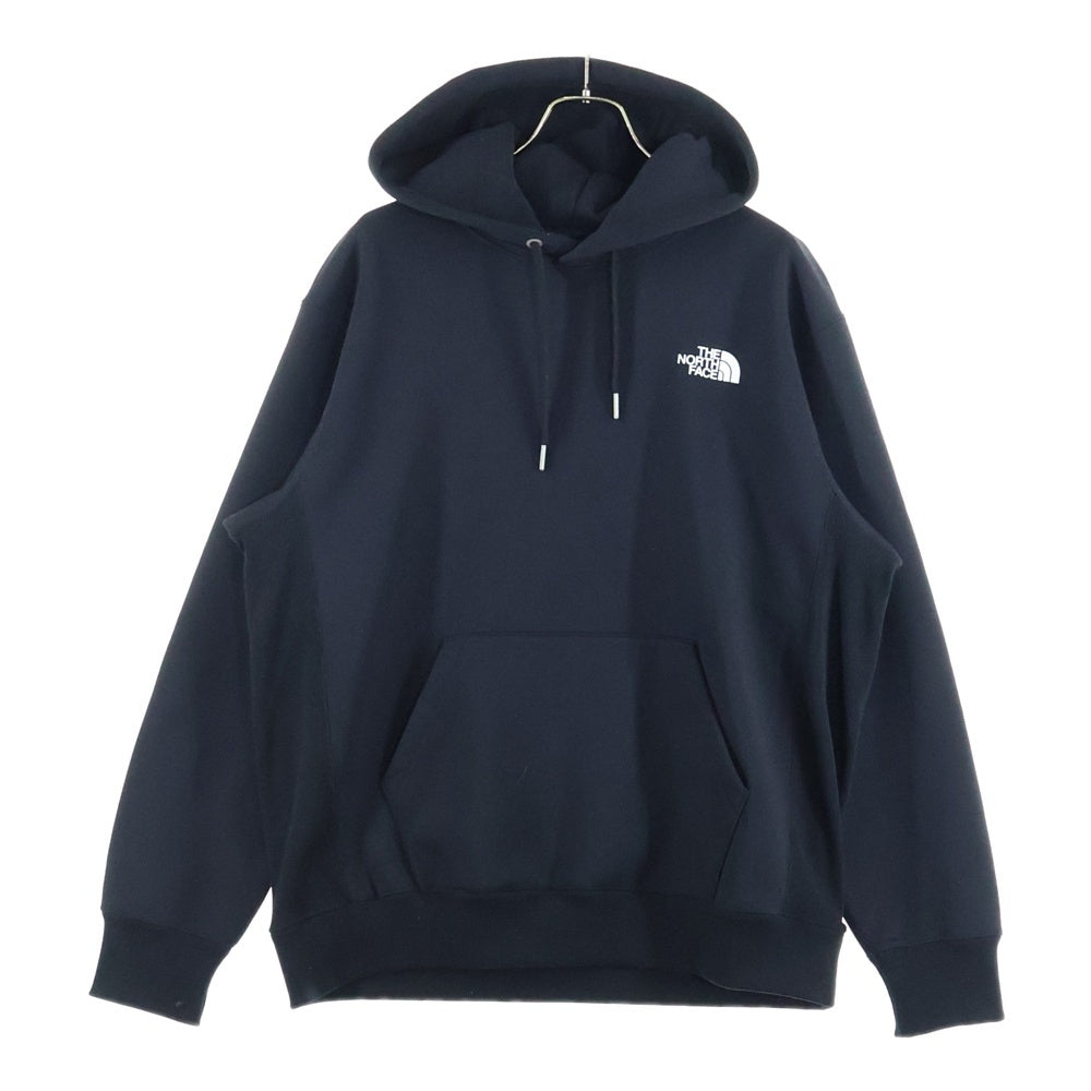 THE NORTH FACE(ザノースフェイス) SQUARE LOGO HOODIE NT62348 バックスクエアロゴ プルオーバーパーカー フーディ ブラック