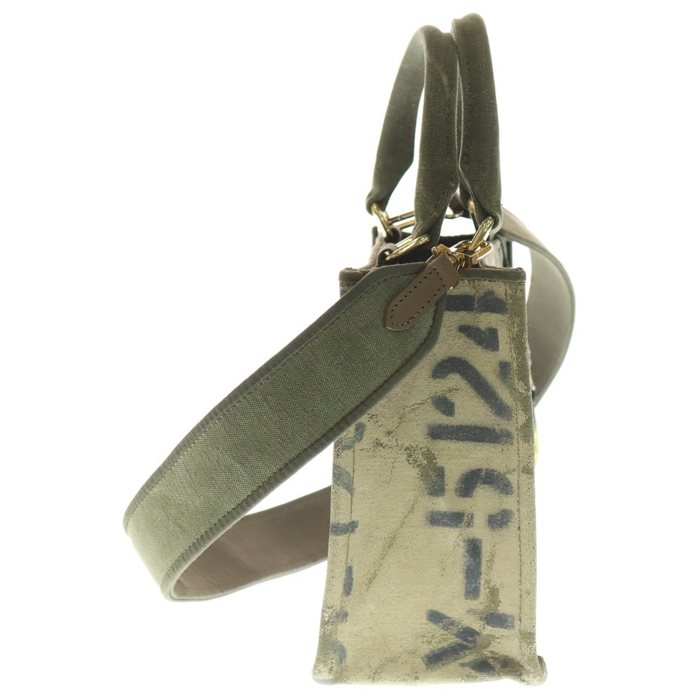 NO BRAND(ノーブランド) Punktum 【パンクタム】 REMAKE ARMY MINI TOTE BAG 2WAYバッグ トートバッグ カーキ