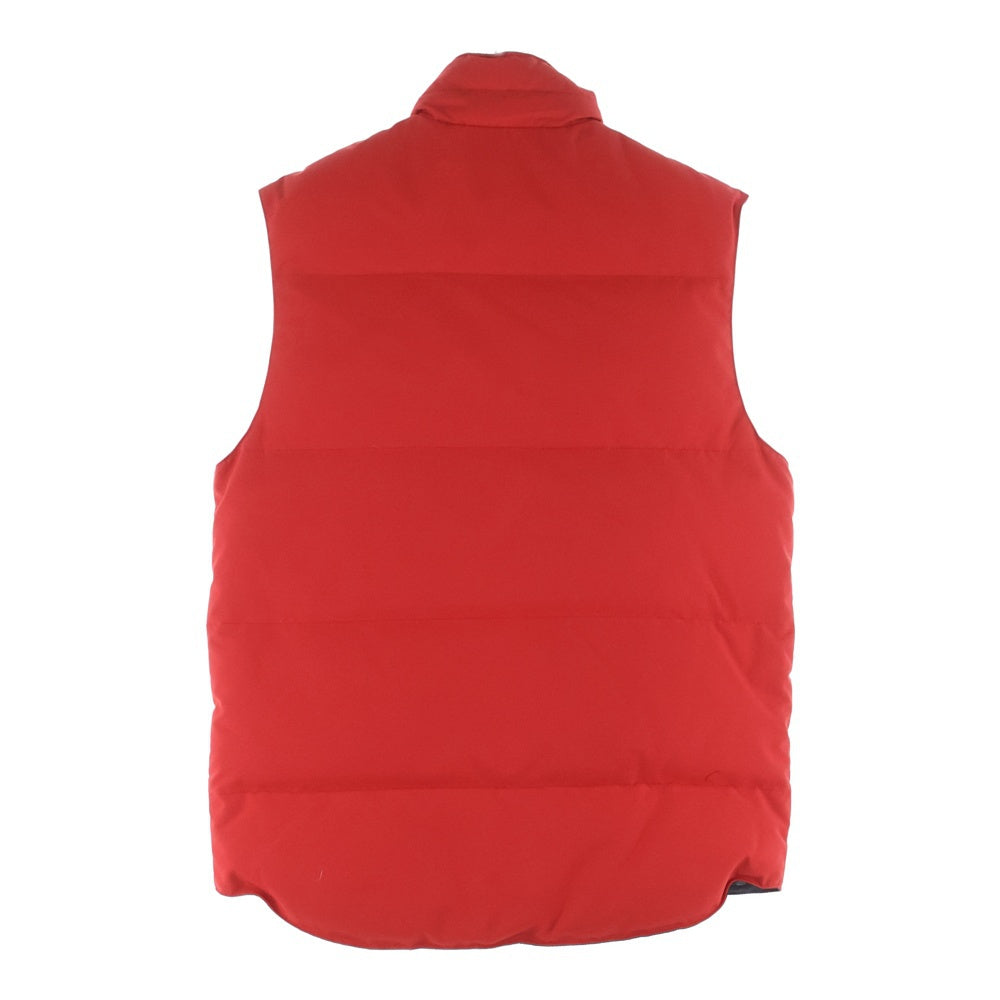 CANADA GOOSE(カナダグース) GARSON VEST 4151M ギャルソン ワッペンロゴ ジップアップ ダウンベスト レッド