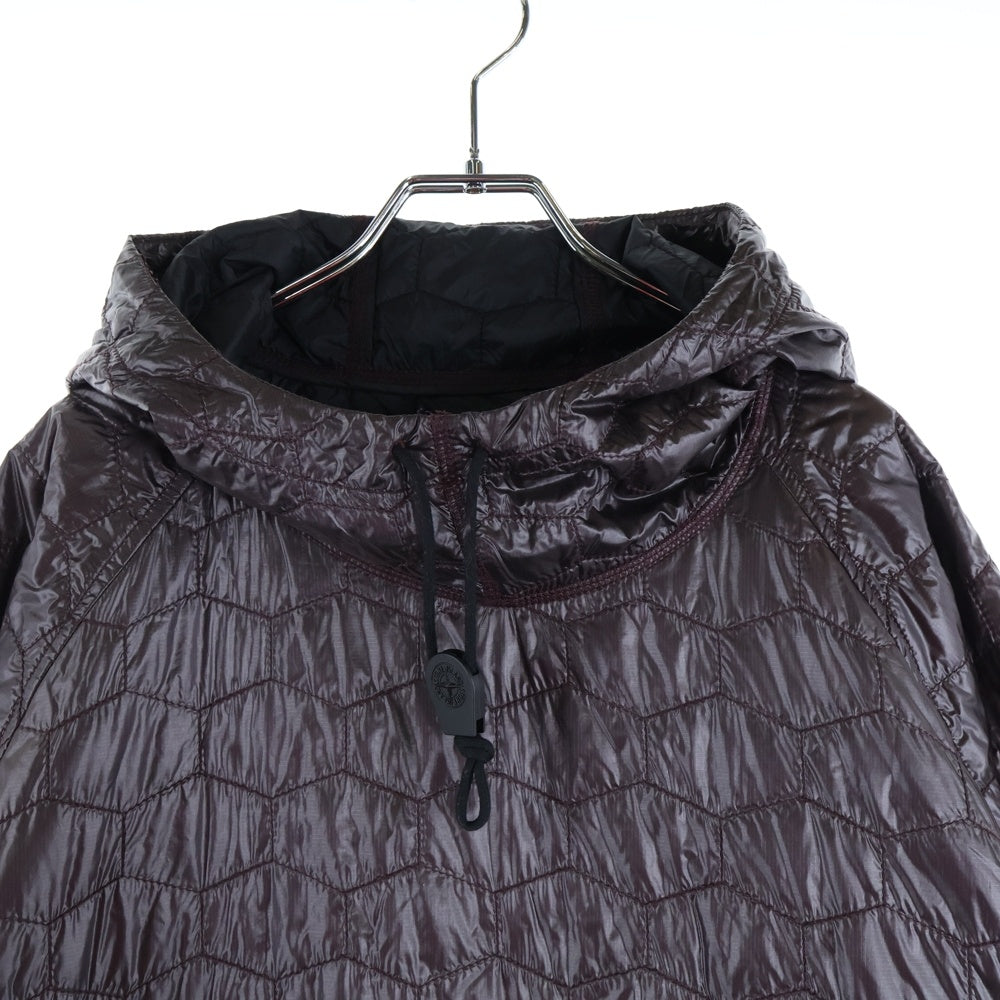 STONE ISLAND(ストーンアイランド) 18AW Chocolate Brown Pertex Quantum Primaloft Smock 681542821 フーデッド プルオーバー ナイロンジャケット チョコレートブラウン