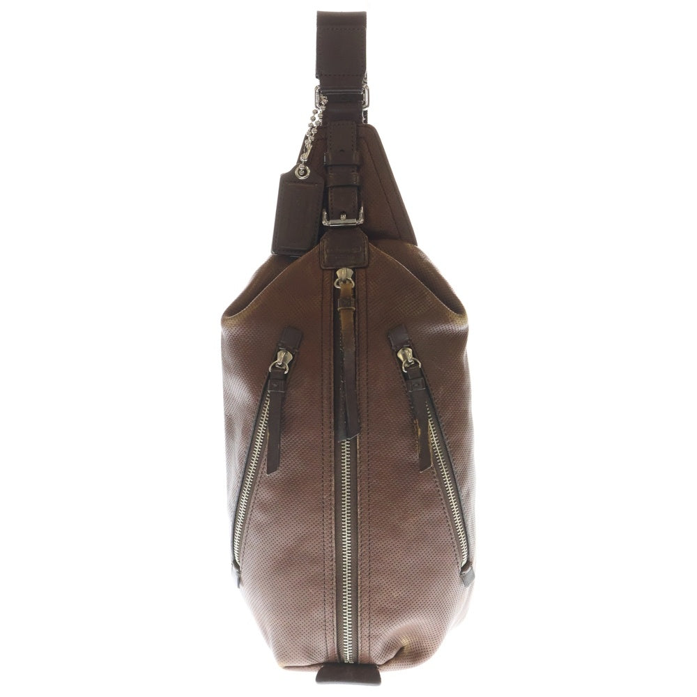COACH(コーチ) トンプソン シボレザー ボディバッグ ブラウン J1293