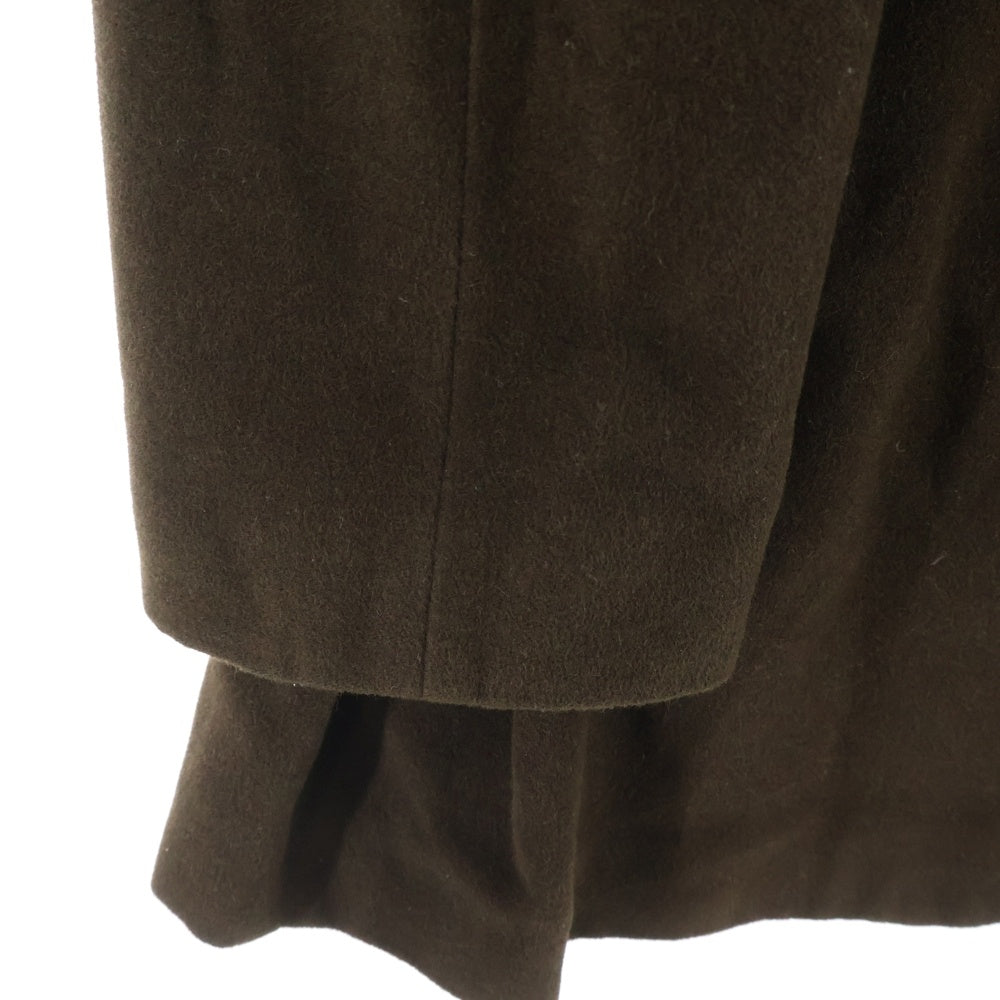 GIORGIO ARMANI(ジョルジオアルマーニ) 90s VINTAGE アンゴラ ウール 1B テーラードジャケット ブラウン レディース