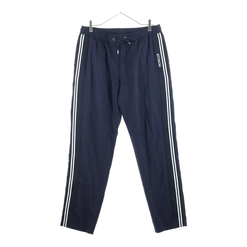 MONCLER(モンクレール) 24AW PANTALONE J10912A00005 パンタローン ウールトラックパンツ ネイビー