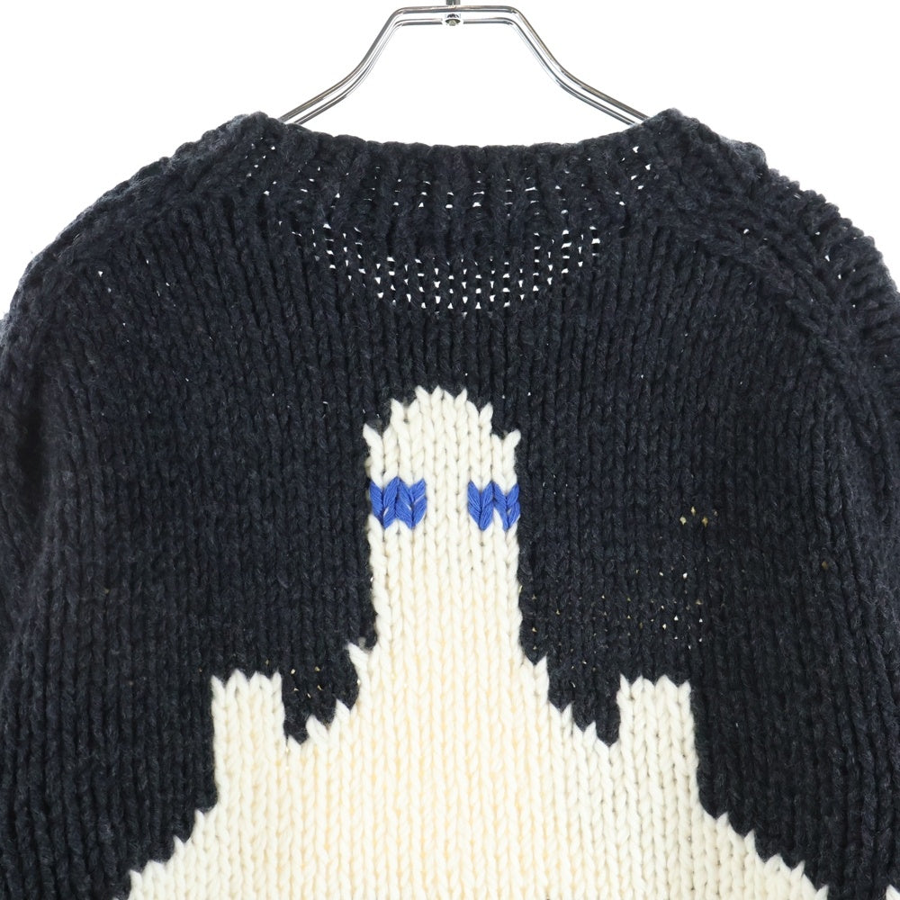 LOUIS VUITTON(ルイヴィトン) 21AW LVプレイン クルーネックニット セーター ブラック RM212 TPA HLN96W