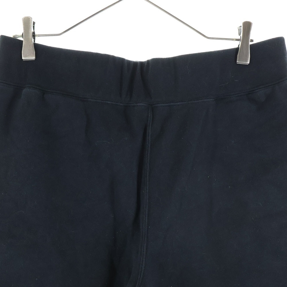 A BATHING APE(アベイシングエイプ) フロントロゴプリントハーフパンツ ショーツ ブラック 004SPI201001M