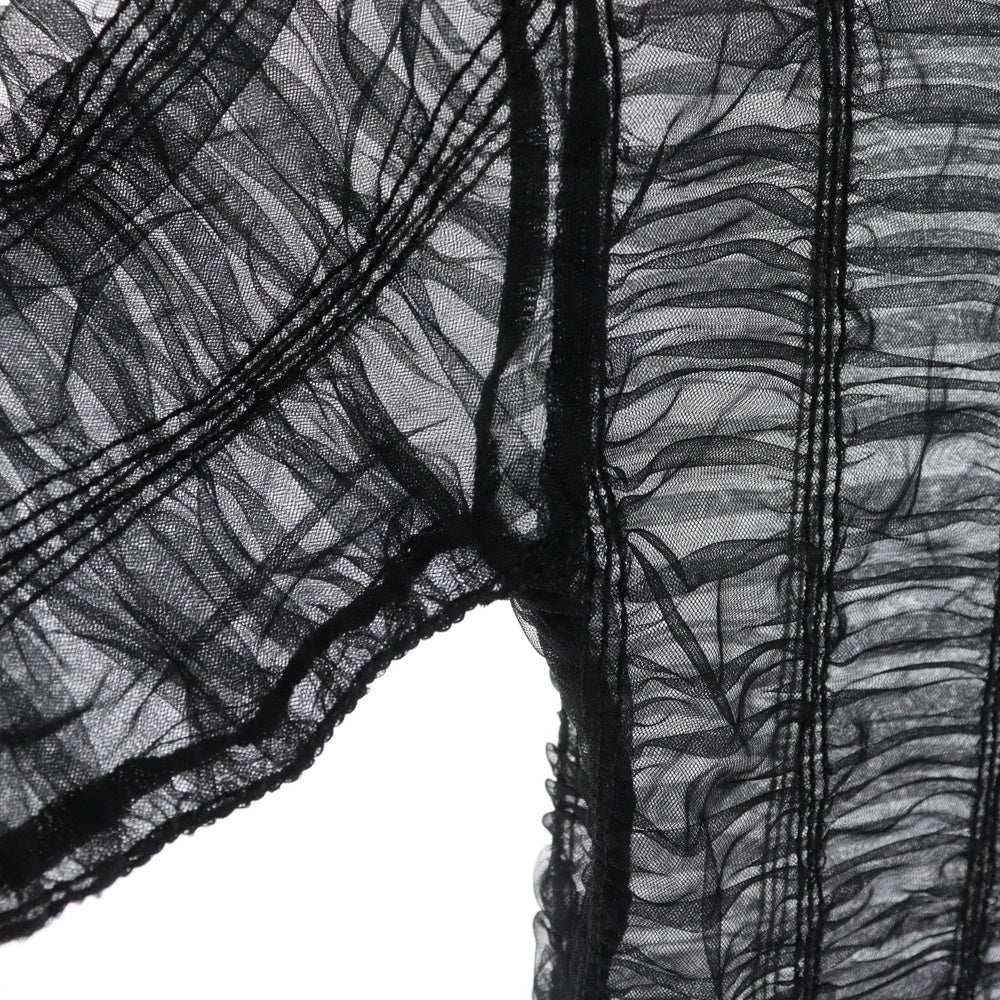 PRANK PROJECT(プランクプロジェクト) RACE MESH CARDIGAN 31251315105 レース メッシュ 長袖カーディガン ブラック レディース