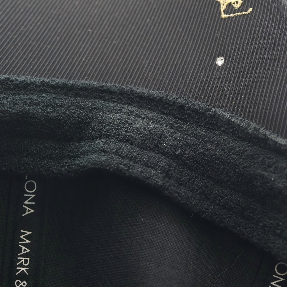 MARK&LONA(マークアンドロナ) スカルロゴ刺繍 ベースボールキャップ マルチ レディース MLF-0C-FC08