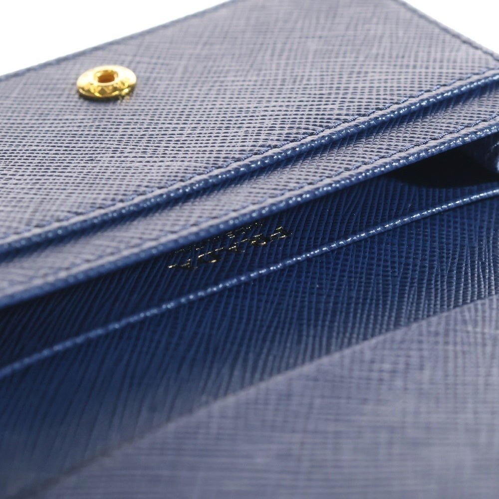 PRADA(プラダ) サフィアーノレザー カードケース ブルー 1MC122 QWA レディース