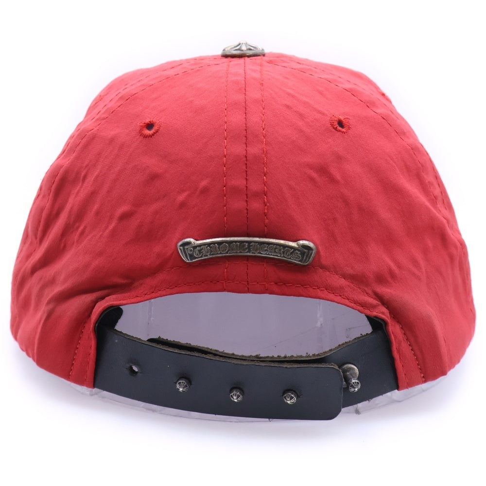 CHROME HEARTS(クロムハーツ) ×BELLA HADID SLOUCH 5-PANEL ベラ ハディッド スロウチ 5パネル ベースボールキャップ 帽子 レッド