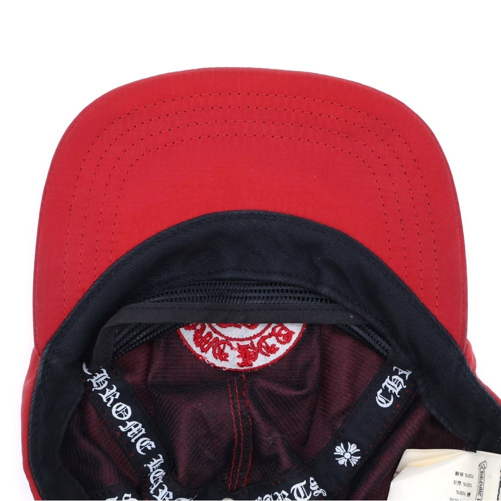 CHROME HEARTS(クロムハーツ) ×BELLA HADID SLOUCH 5-PANEL ベラ ハディッド スロウチ 5パネル ベースボールキャップ 帽子 レッド
