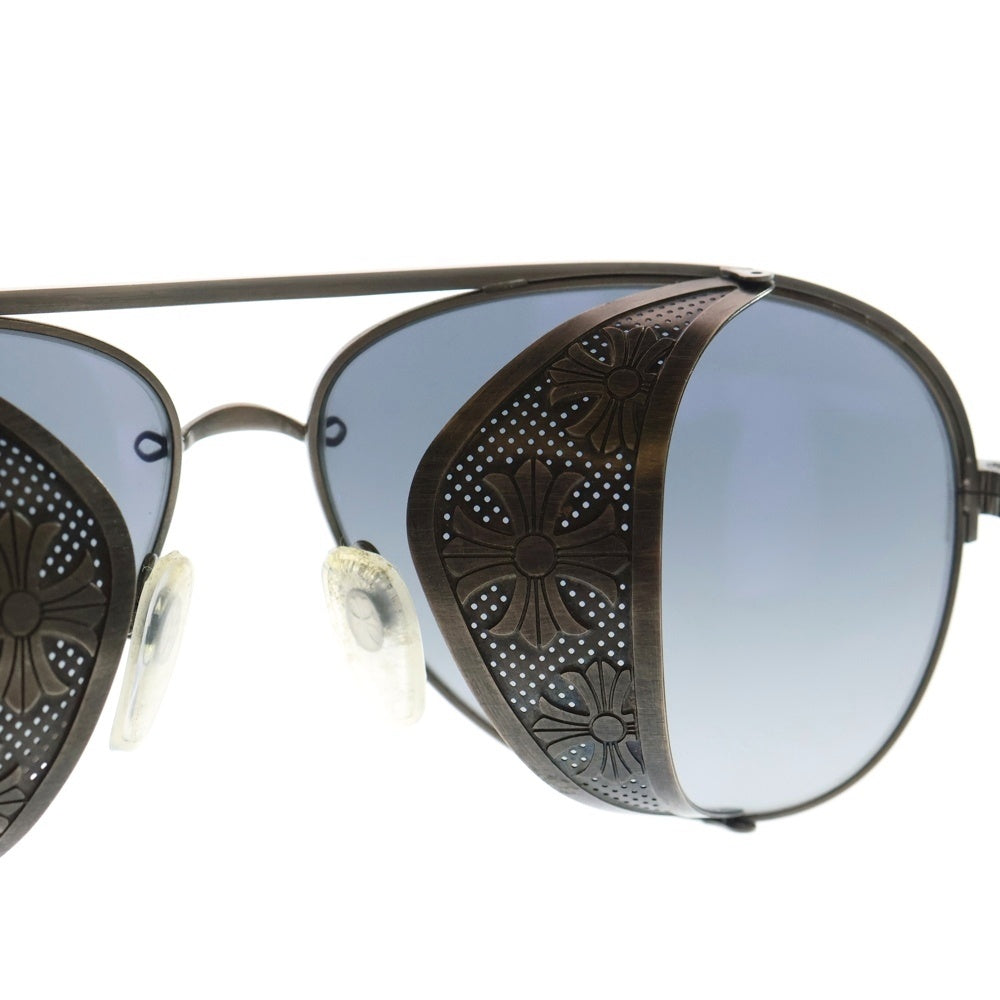 CHROME HEARTS(クロムハーツ) PROBASSHOLE ティアドロップサングラス アイウェア シルバー