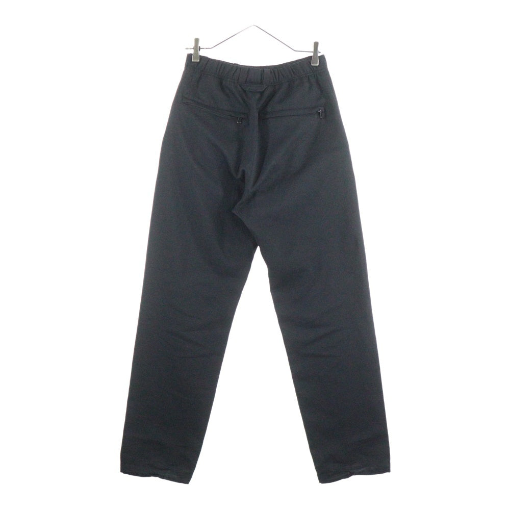 wooyoungmi(ウーヨンミ) 22AW Folding W221PT21928B ストレートスラックスパンツ ブラック