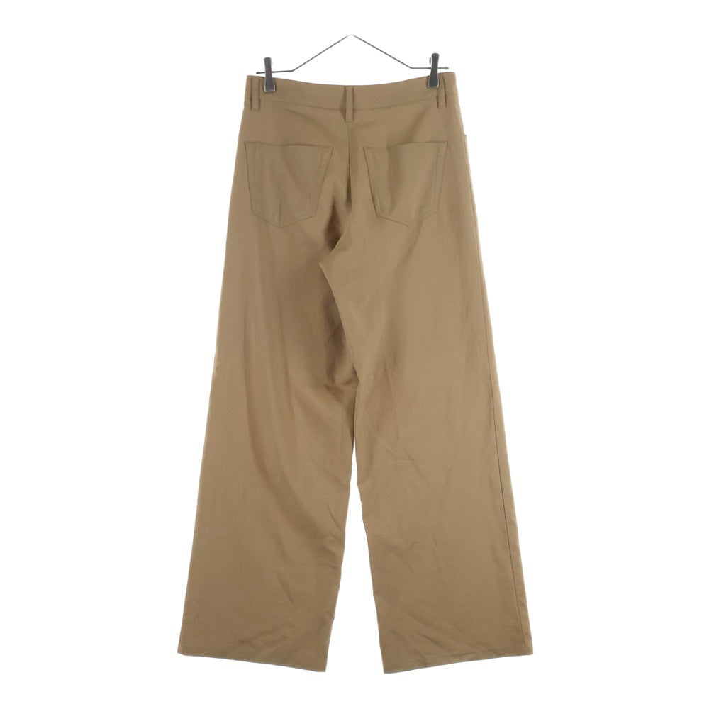 MARNI(マルニ) 21AW WIDE SLACKS PAMA0264U0TW839 ウール ワイドスラックスパンツ ベージュ レディース