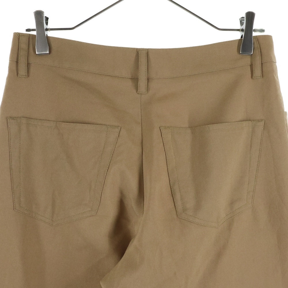 MARNI(マルニ) 21AW WIDE SLACKS PAMA0264U0TW839 ウール ワイドスラックスパンツ ベージュ レディース