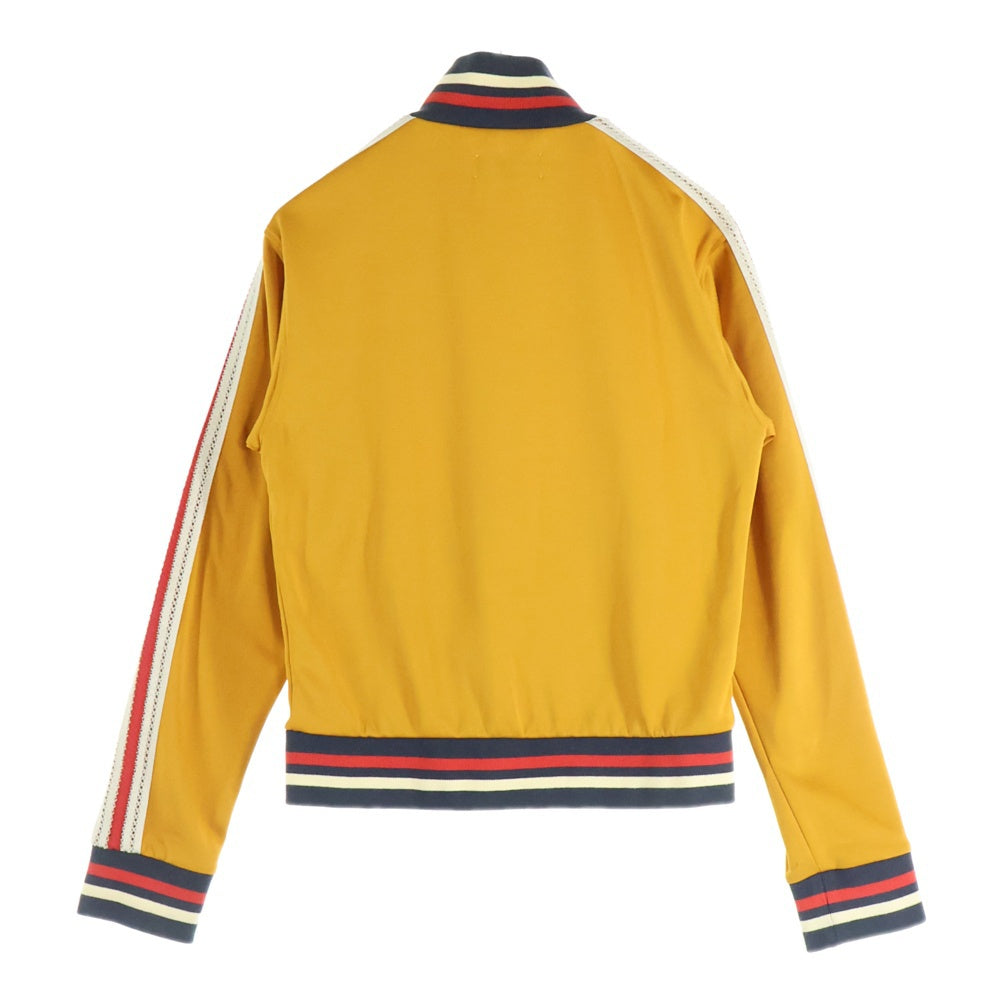 Wales Bonner(ウェールズ ボナー) 21AW TRACK JACKET フロントワンポイントロゴ刺繍 トラックジャケット ジャージ マスタード