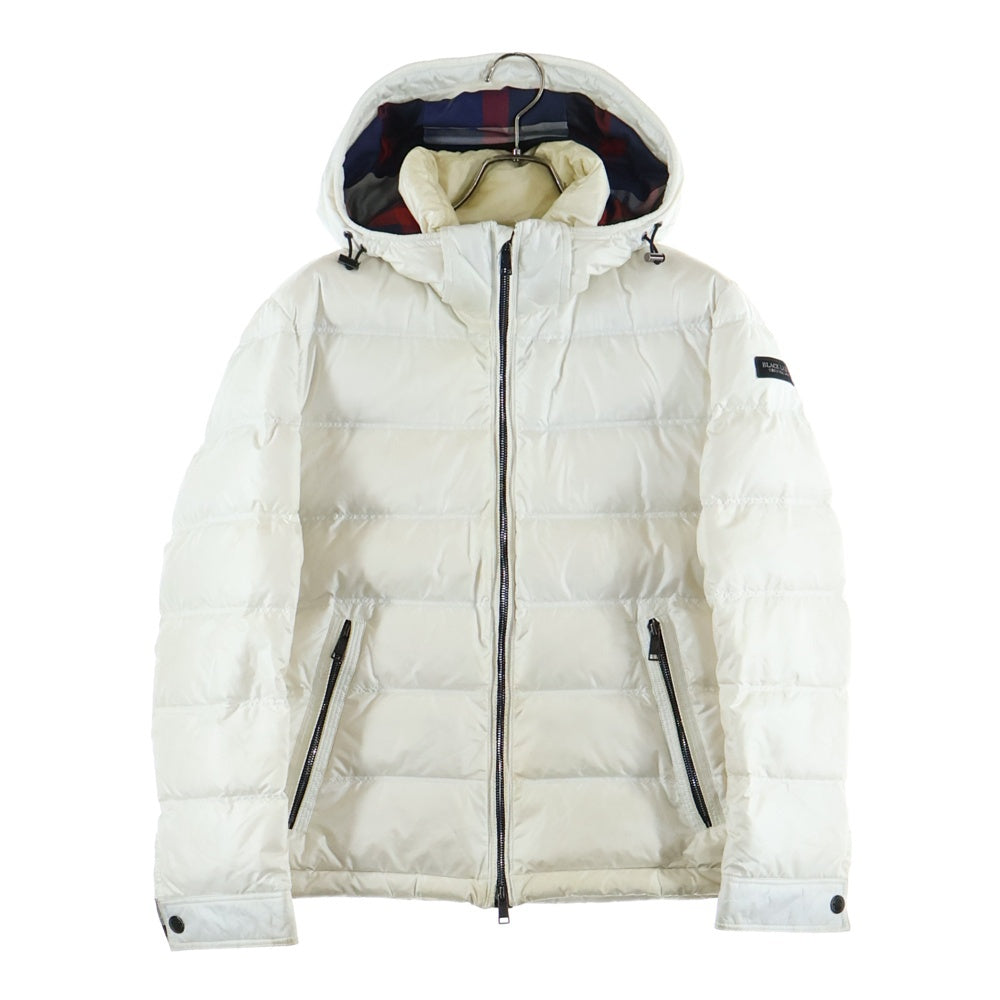 BLACK LABEL CRESTBRIDGE(ブラックレーベルクレストブリッジ) 襟2WAYナイロンダウンジャケット ホワイト 51F73-873-02