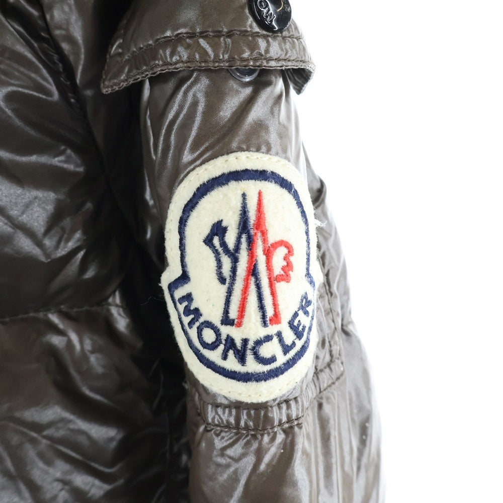 MONCLER(モンクレール) BADIA バディア フーデッド ダウンジャケット レディース ブラウン 45308