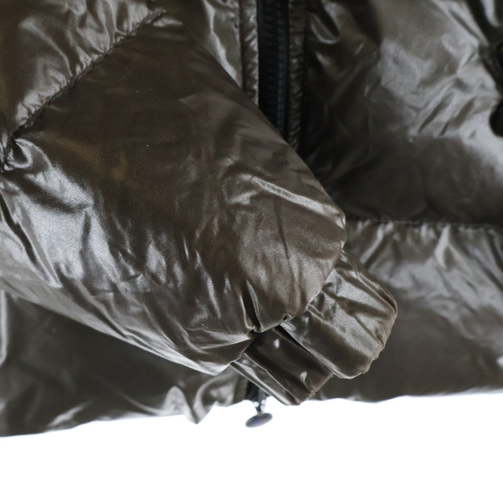 MONCLER(モンクレール) BADIA バディア フーデッド ダウンジャケット レディース ブラウン 45308