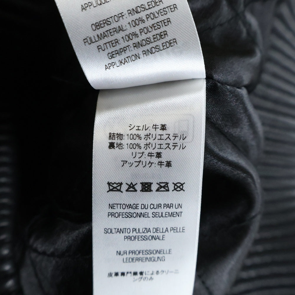 SUPREME(シュプリーム) 25AW Chicago White Sox Leather Varsity Jacket シカゴ ホワイトソックス レザー バーシティジャケット ブラック
