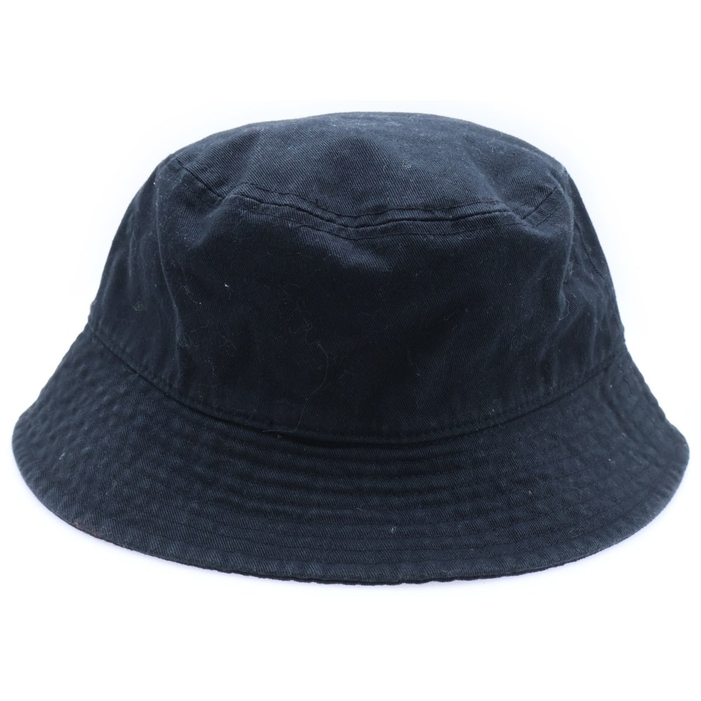 STUSSY(ステューシー) BUCKET HAT CROWN APPLIQUE 1321205 クラウン アップリケ バケットハット ブラック