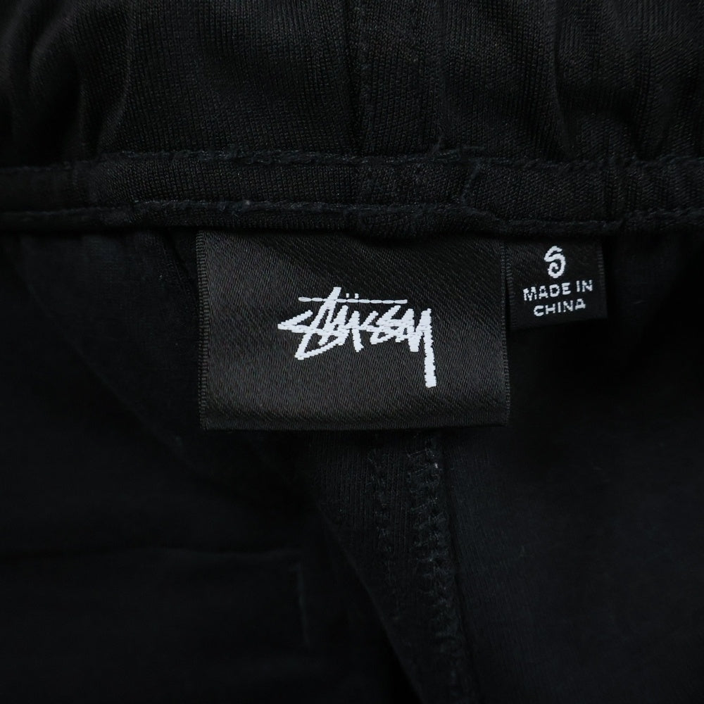STUSSY(ステューシー) 23SS POLY TRACK PANT 116585 ポリトラックパンツ ジャージ ブラック
