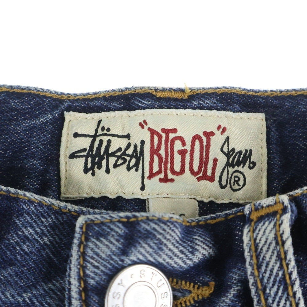 STUSSY(ステューシー) 25SS BIG OL' JEAN VINTAGE DENIM 116713 ヴィンテージ加工 デニムパンツ ジーンズ インディゴ