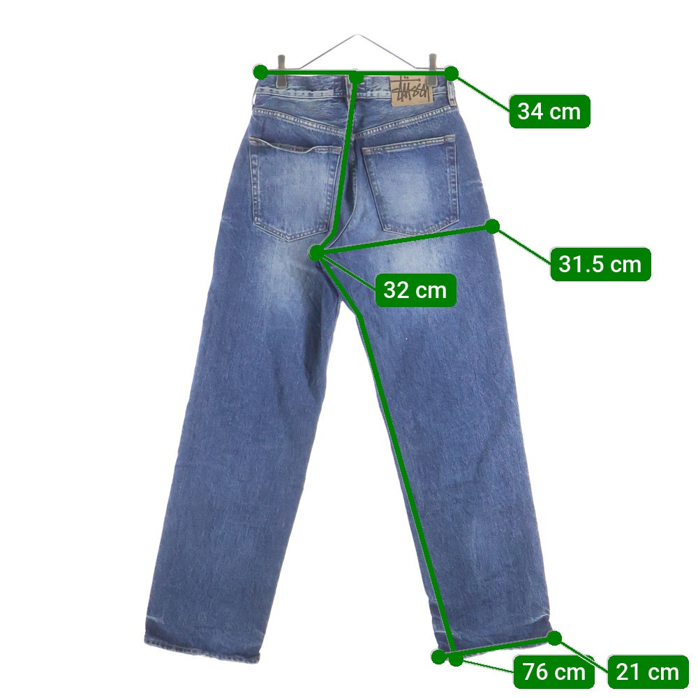 STUSSY(ステューシー) 25SS BIG OL' JEAN VINTAGE DENIM 116713 ヴィンテージ加工 デニムパンツ ジーンズ インディゴ