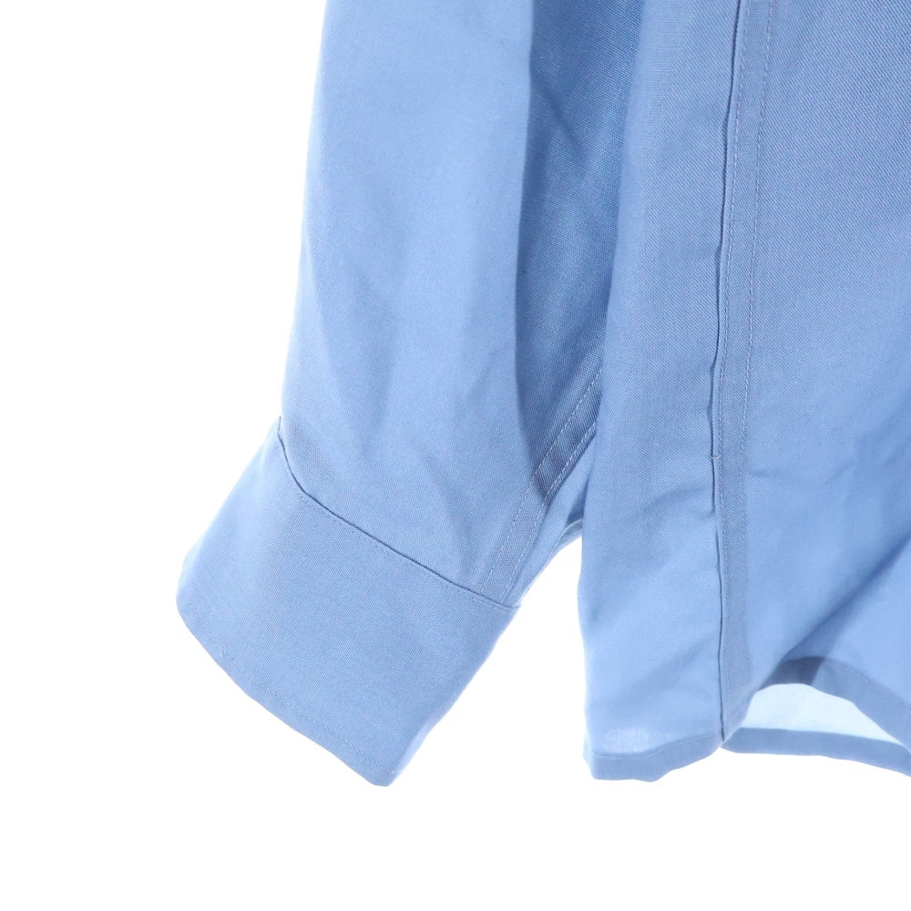 WACKO MARIA(ワコマリア) TIM LEHI HAWAIIAN SHIRT L/S ティム・リーハイ ハワイアンシャツ アロハシャツ 長袖シャツ ブルー 25FW-WMS-HI05