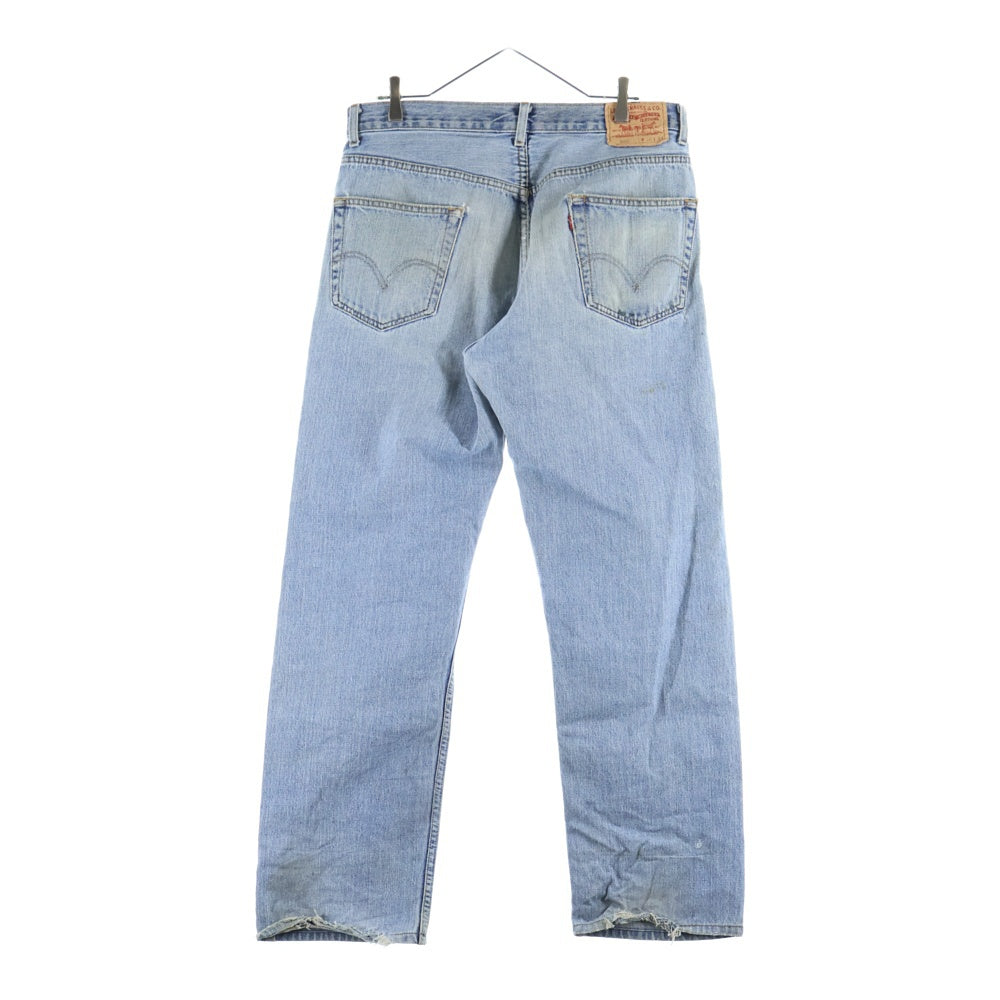 Levi's(リーバイス) 505 REGULAR FIT Denim Pant レギュラーフィット ジップフライ スモールe デニムパンツ ジーンズ ブルー 00505‐4886
