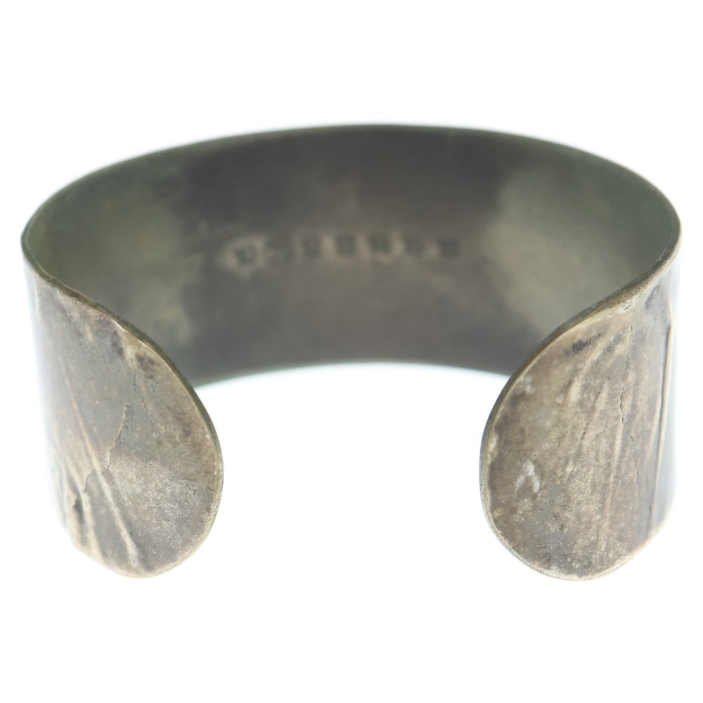 Maison Martin Margiela(メゾンマルタンマルジェラ) 16SS 11 Cuffs Bangle S35UY0181 真鍮製 カフスバングル ブレスレット シルバー