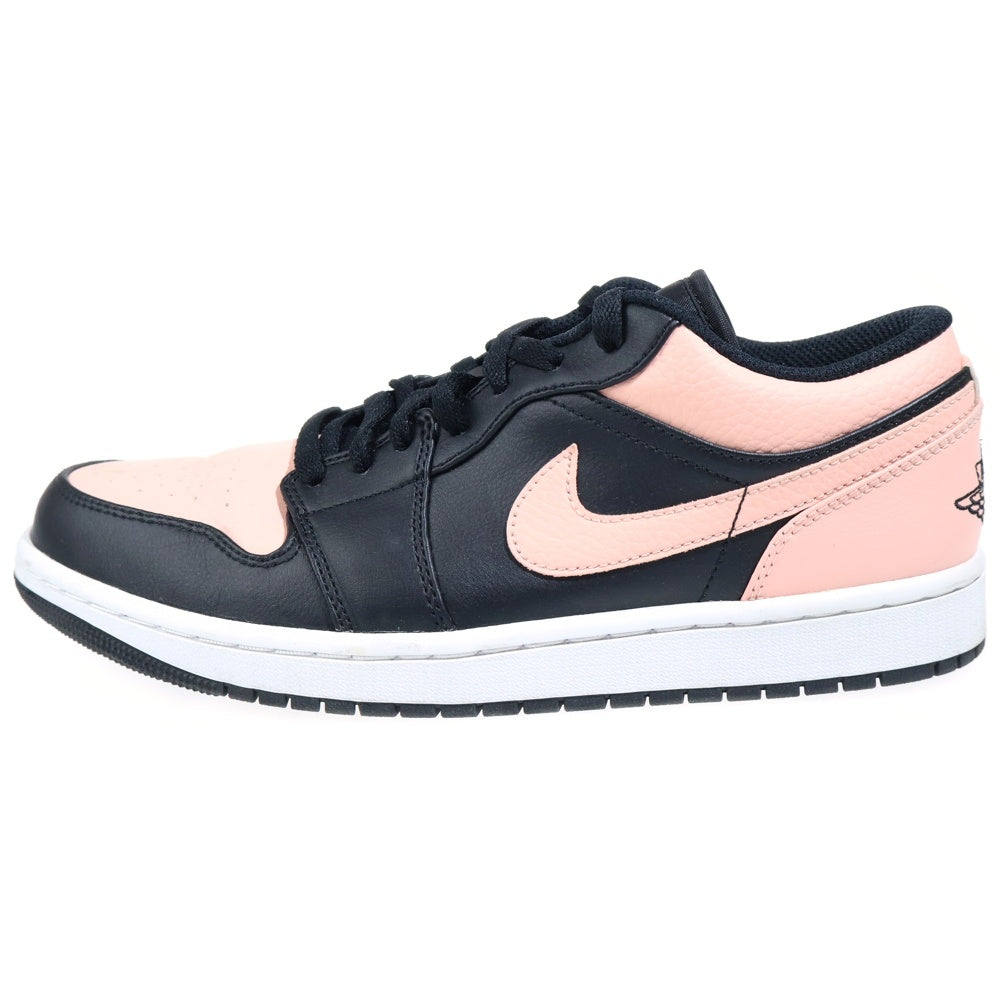 NIKE(ナイキ) AIR JORDAN 1 LOW CRIMSON TINT 553558-034 エア ジョーダン 1 ローカットスニーカー ブラック/ピンク US10/28cm
