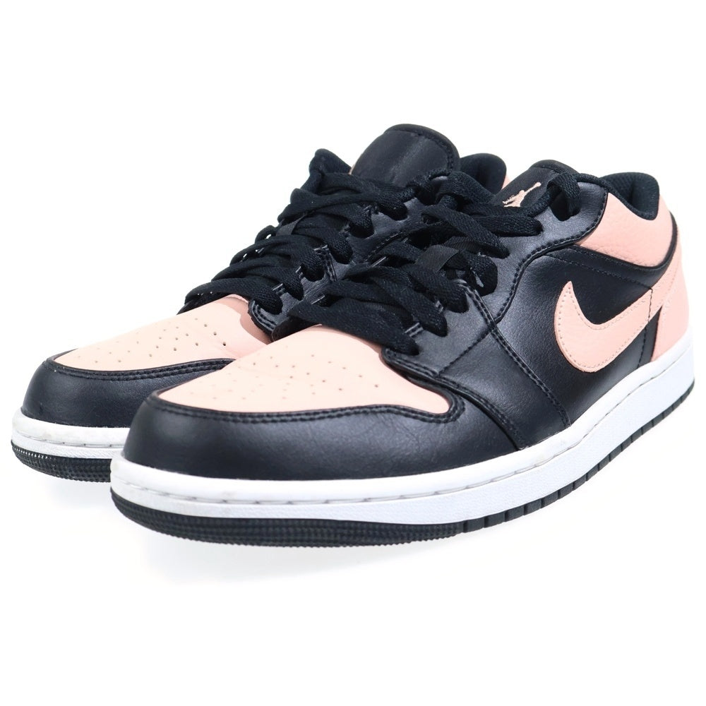 NIKE(ナイキ) AIR JORDAN 1 LOW CRIMSON TINT 553558-034 エア ジョーダン 1 ローカットスニーカー ブラック/ピンク US10/28cm