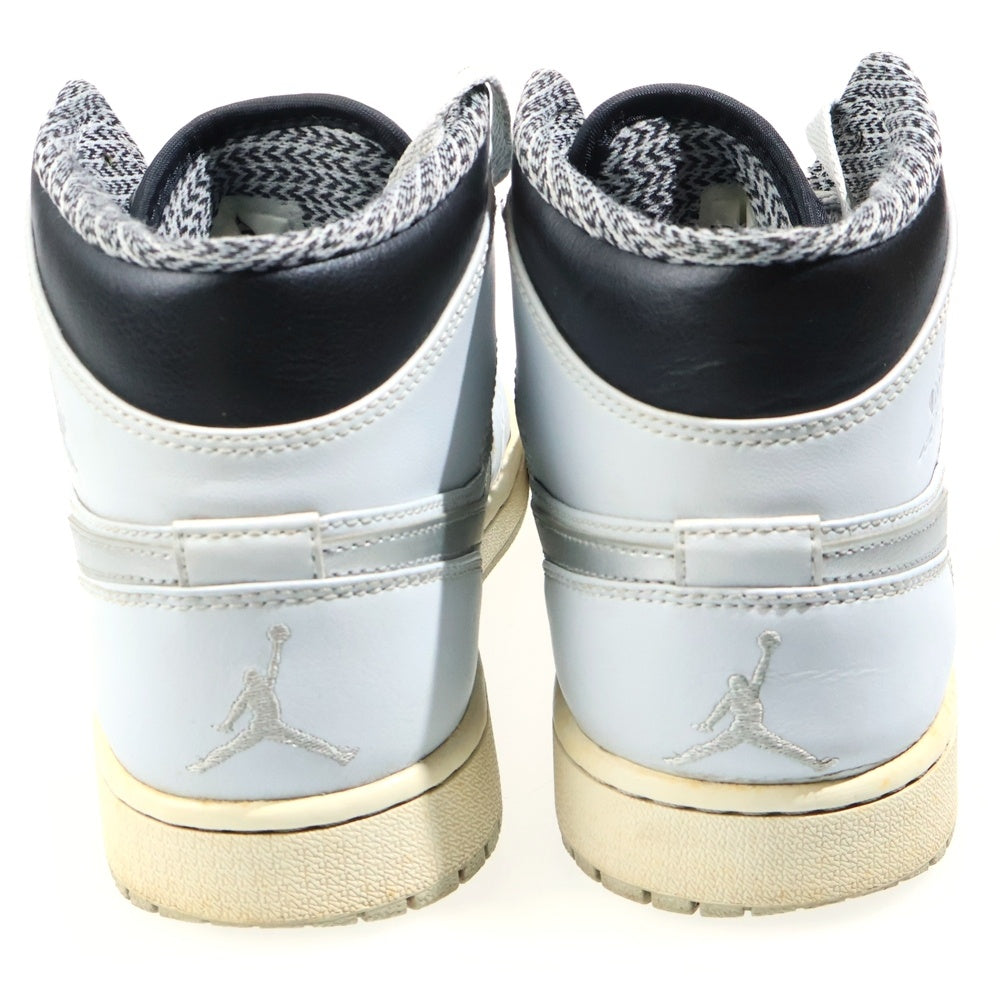 NIKE(ナイキ) 【観賞用 2016年製】 AIR JORDAN 1 MID PURE PLATINUM 554724-032 エア ジョーダン1 ピュア プラチナム ハイカットスニーカー グレー US10.5/28.5cm