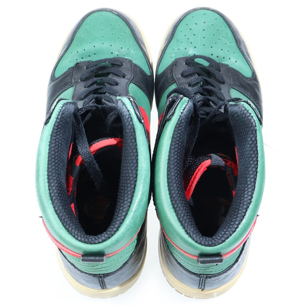 NIKE(ナイキ) 【観賞用 2009年製】DUNK HIGH SPARK LE DJ CLARK KENT 375378-361 × DJクラークケント ダンクハイ サプリーム スパーク ハイカットスニーカー US10/28cm