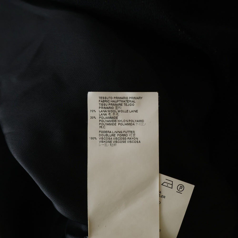 MM6 Maison Margiela(エムエムシックスメゾンマルジェラ) 15AW Wool chester Coat S32AA0104 ウールチェスターコート ブラック レディース