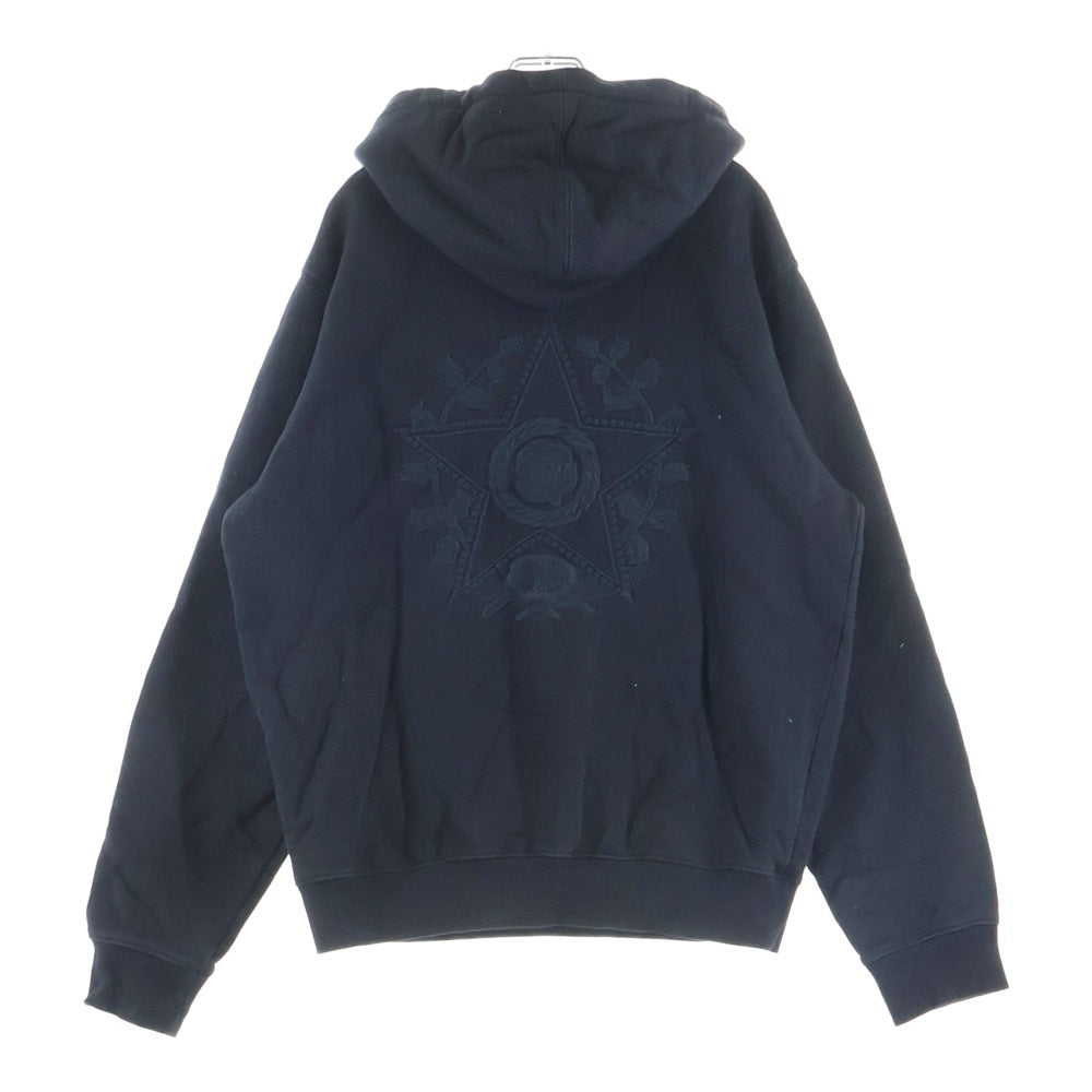 Christian Dior(クリスチャンディオール) 22AW ロゴ刺繍 プルオーバーパーカー フーディ ブラック 243J691D0531