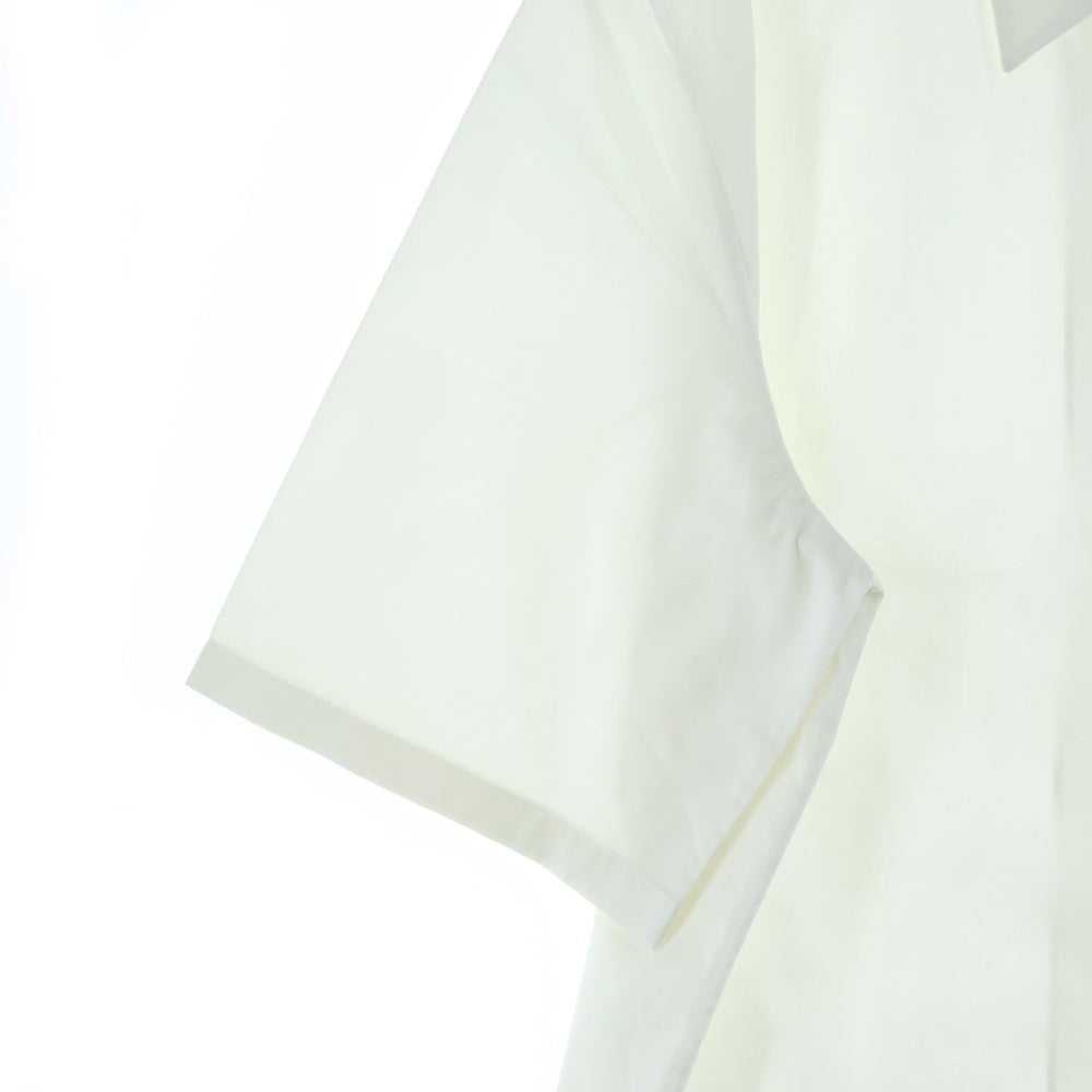 LOUIS VUITTON(ルイヴィトン) 21SS フロントワンポイントロゴポケット 半袖シャツ ホワイト RM2129 AS1 HLS30W