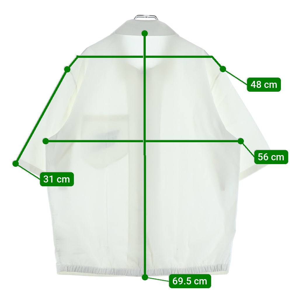 LOUIS VUITTON(ルイヴィトン) 21SS フロントワンポイントロゴポケット 半袖シャツ ホワイト RM2129 AS1 HLS30W