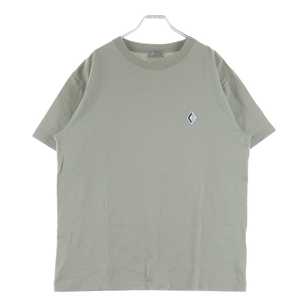 Christian Dior(クリスチャンディオール) 23AW CDワッペンロゴ クルーネック 半袖Tシャツカットソー カーキ 393J696H0677
