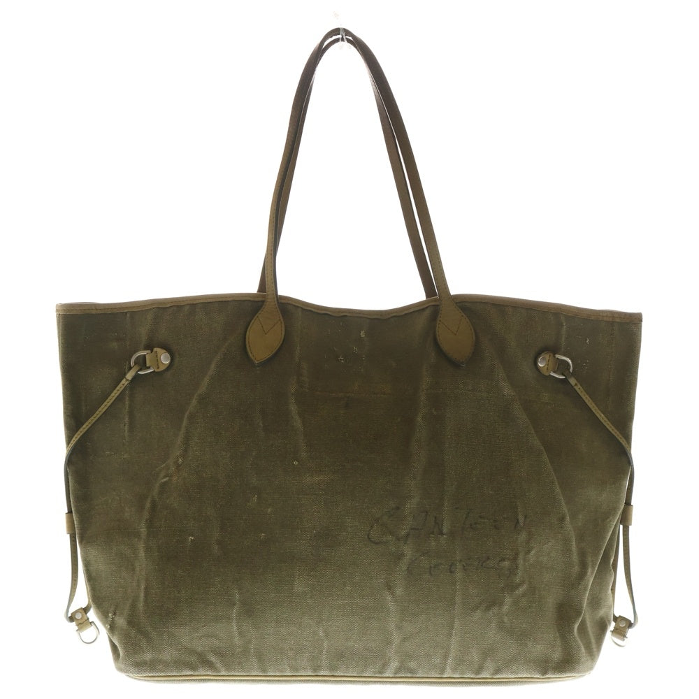 READY MADE(レディメイド) VINTAGE COTTON ROOMY BAG ヴィンテージコットン ルーミーバッグ トートバッグ カーキ レディース