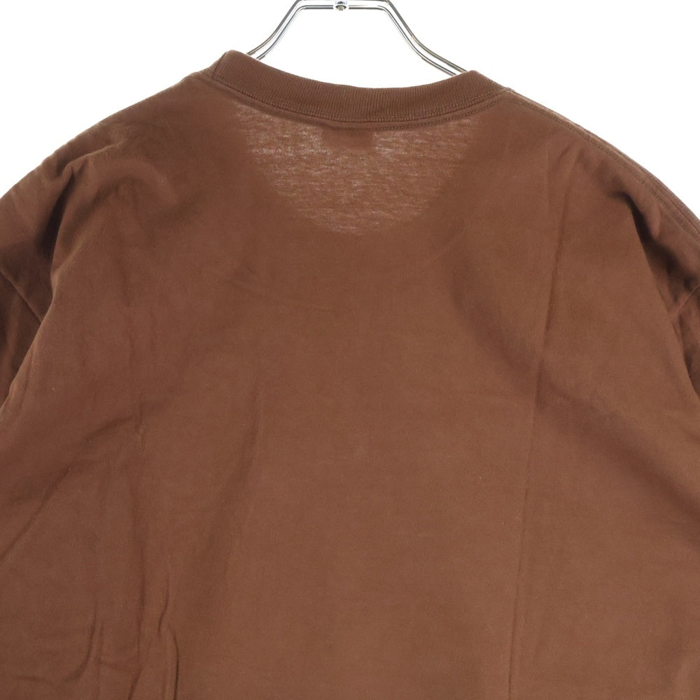 SUPREME(シュプリーム) 23AW Camacho Tee カマチョ フロントロゴプリント クルーネック半袖Tシャツカットソー ブラウン