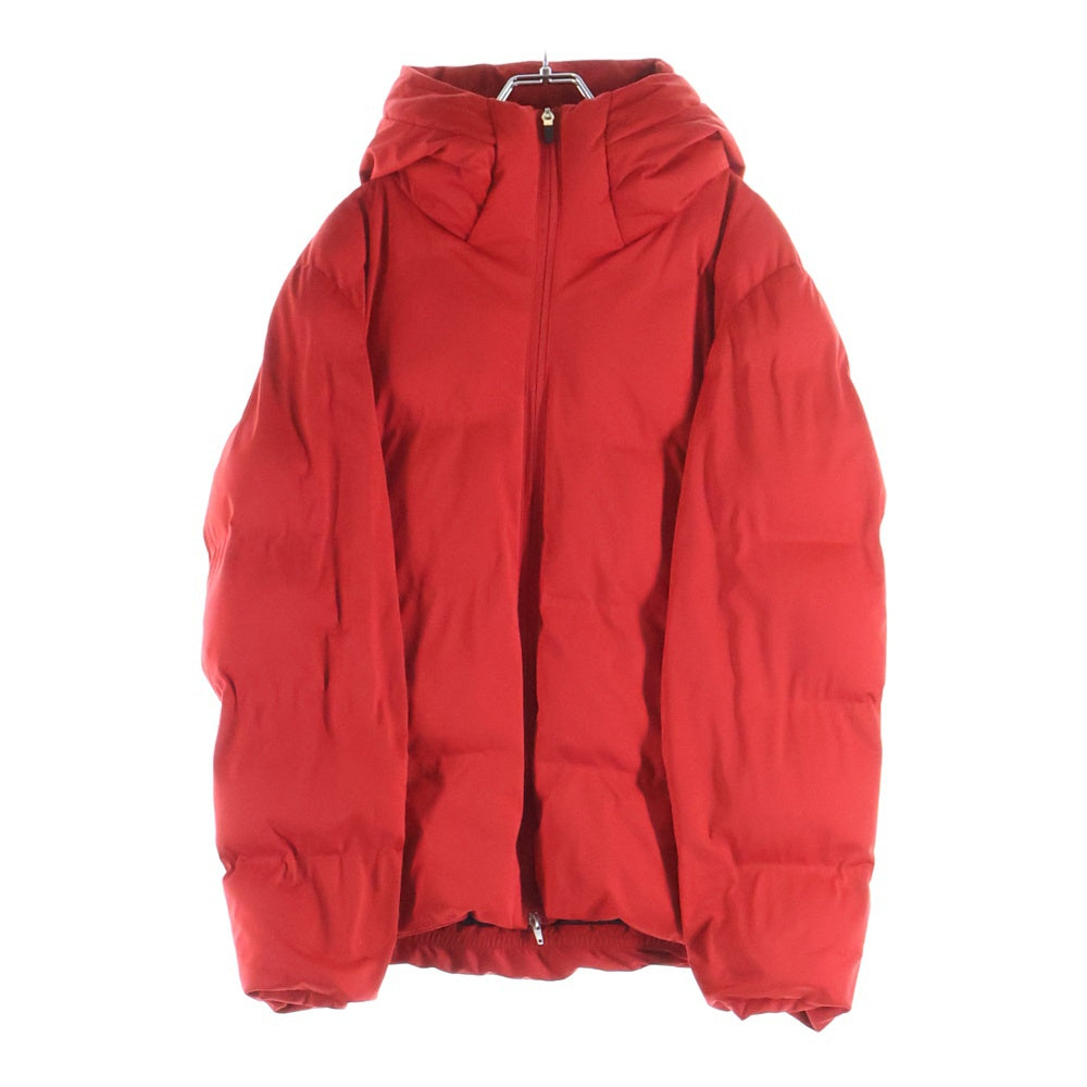 RATTLE TRAP(ラトルトラップ) JUST PLAY シームレスジャガード フード ブルゾン 中綿ジャケット レッド M0503FJM505