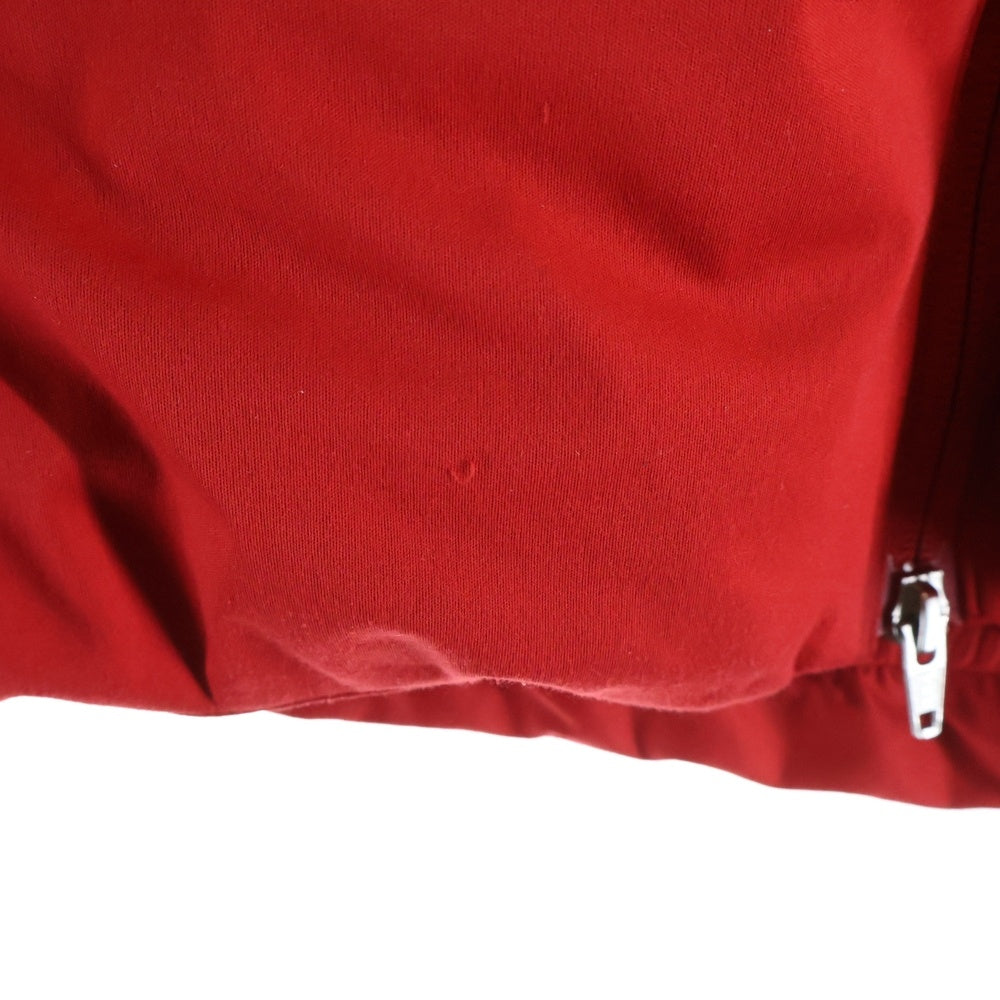 RATTLE TRAP(ラトルトラップ) JUST PLAY シームレスジャガード フード ブルゾン 中綿ジャケット レッド M0503FJM505