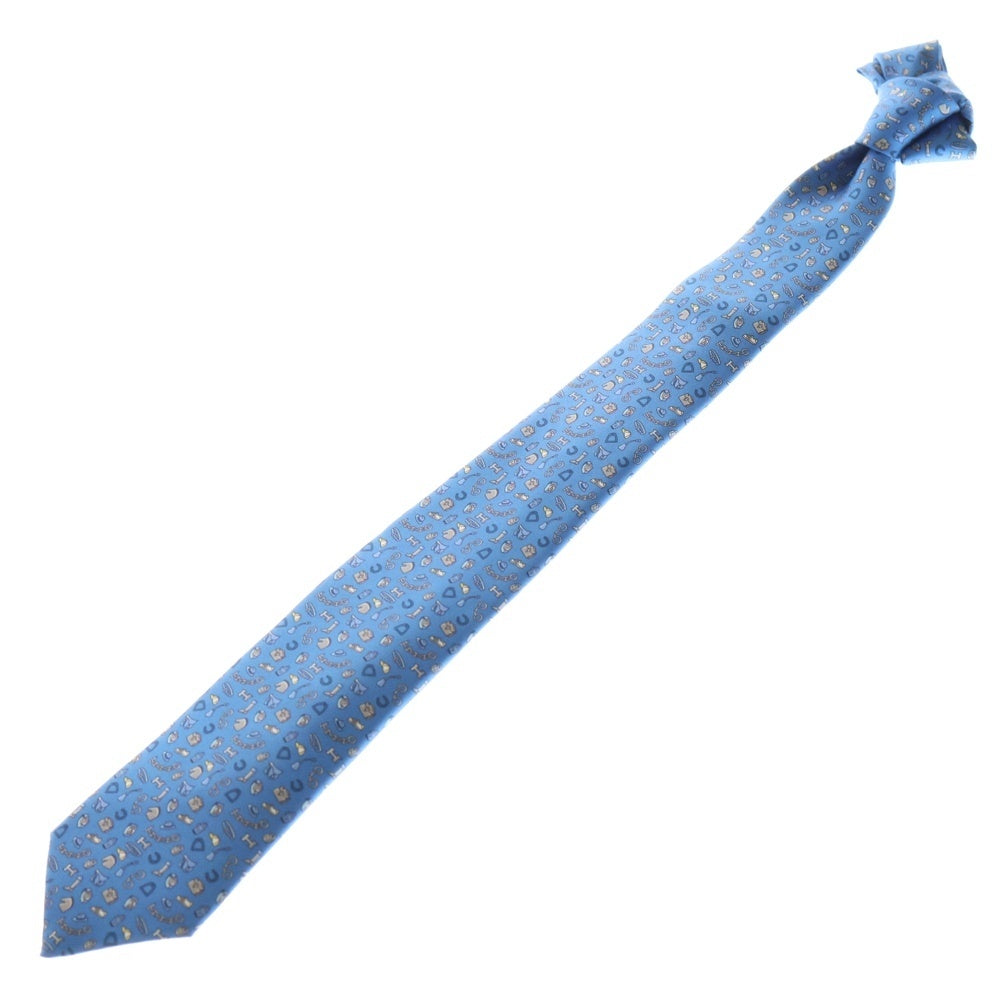 HERMES(エルメス) Faubourg a la Canquille Silk Tie フォーブルの