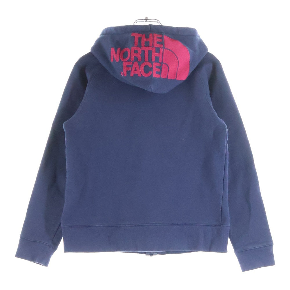 THE NORTH FACE(ザノースフェイス) REARVIEW FULLZIP HOODIE リアビュー フルジップアップ フーディ ジップアップパーカー ネイビー レディース NTW11530