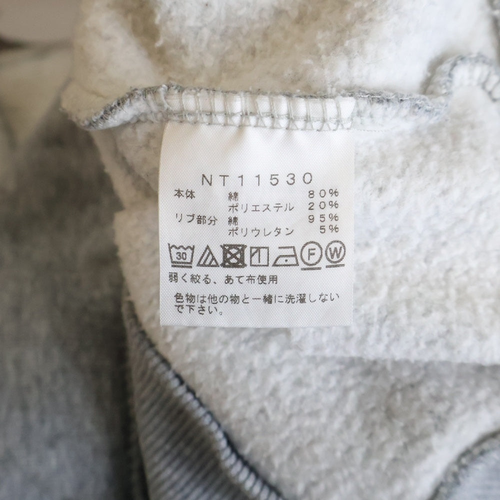 THE NORTH FACE(ザノースフェイス) REARVIEW FULLZIP HOODIE リアビュー フルジップアップ フーディ ジップアップパーカー グレー NT11530